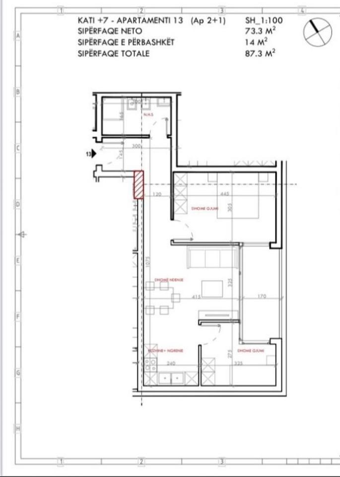 2+1 apartment for sale in Astir!