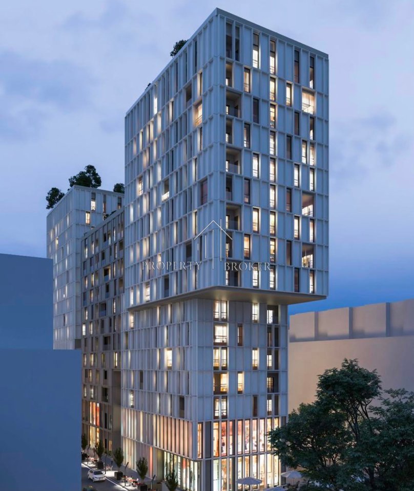 Apartment 1+1 for sale at Soho Towers Residence, Zogu i Zi!