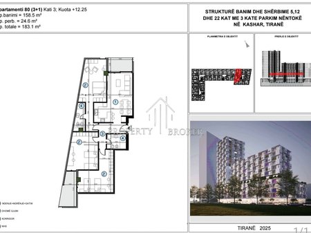 For sale 3+1+2 apartment at Moa Residence, behind Casa Italia!