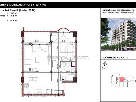 Appartamento 1+1 in vendita a Aluna 2, Paskuqan!