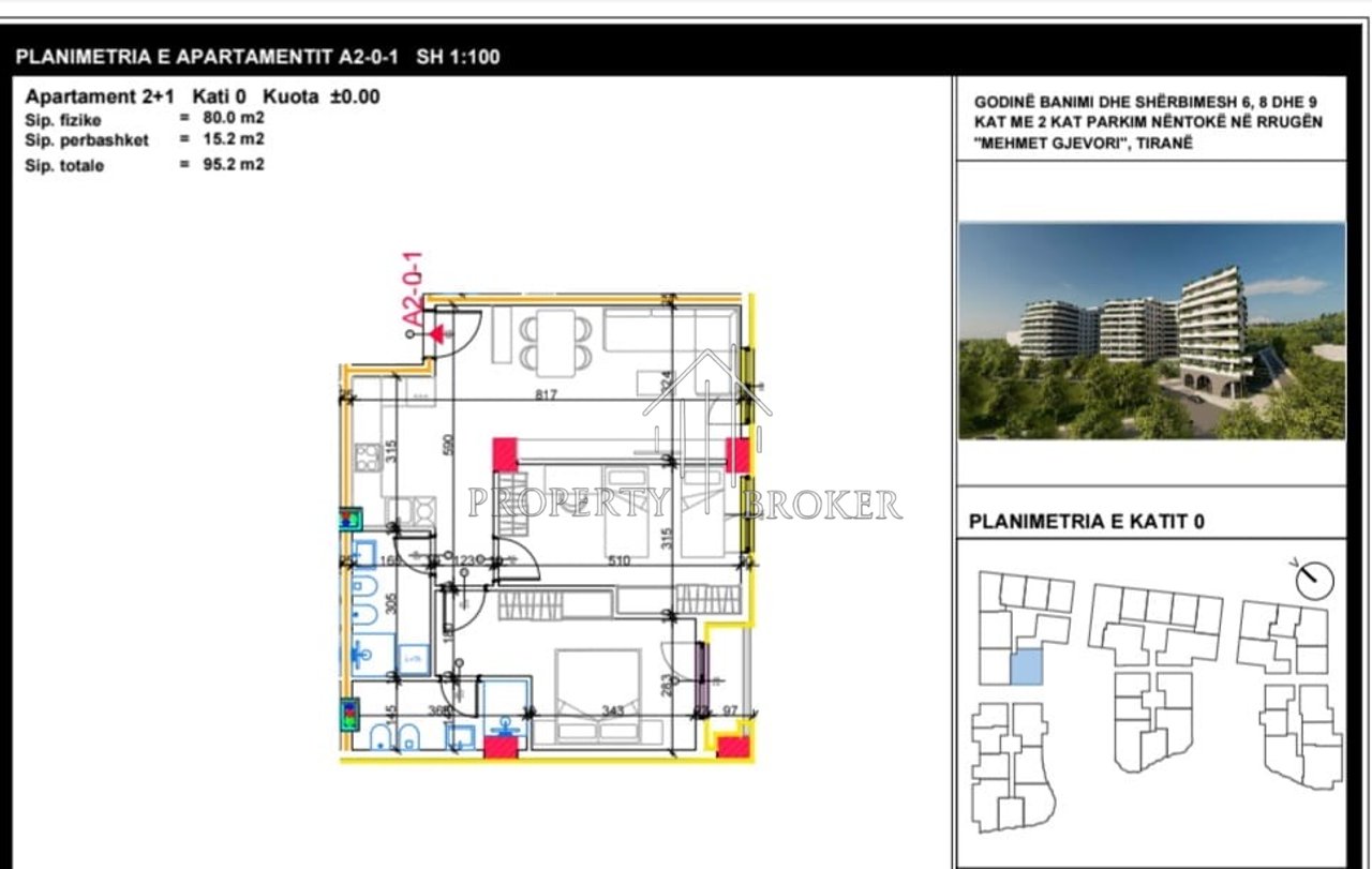 Shitet apartament 2+1+2 Tek Aluna 1, Paskuqan!