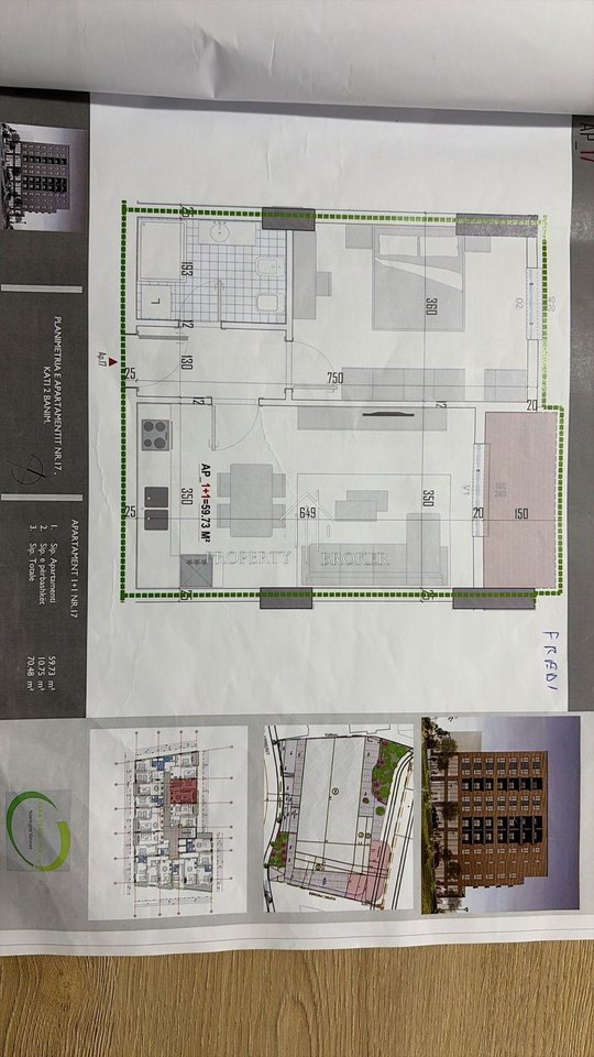 Appartamento 1+1 in vendita presso Arborea Residence, Istituto Agrario!