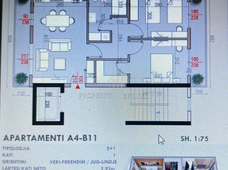 Shitet apartamenti 2+1   tek  Kompeksi Tirana Cielo, Rruga Haxhi Dushku!