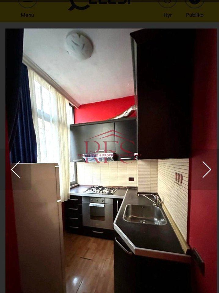 🌇SUPER 1+1 APARTMENT FOR RENT AT SQUARE 21 📍 ELITE AREA, IN THE HEART OF TIRANA!