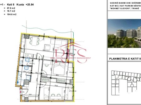 Apartament 2+1 në shitje – Paskuqan(Aluna)- Çmim Kleeingu