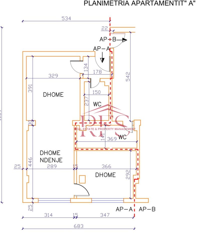 📍 Shitet OKAZION Apartament 1+1 – Afer Rrugës së Kosovareve, Tiranë