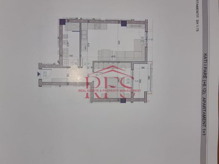 📌 Shitet Apartament 1+1 – 69.63 m²   76.593 Euro