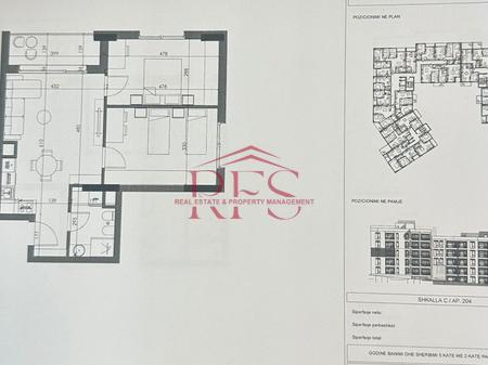 📌 Shitet Apartament 2+1 – 92.1 m² + Ballkon