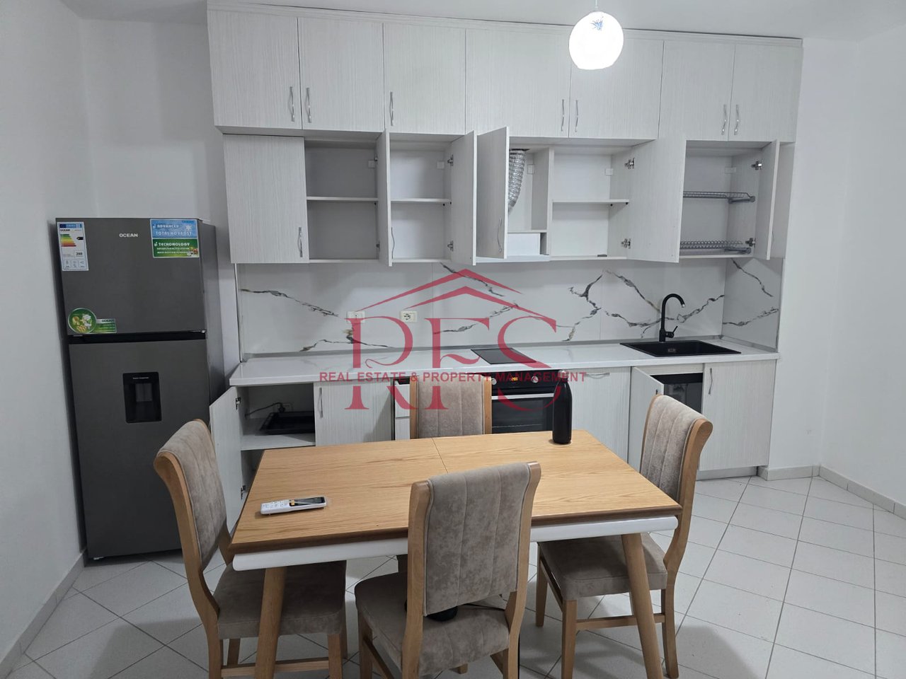 Furnished 1+1 apartment for sale in Yzberisht