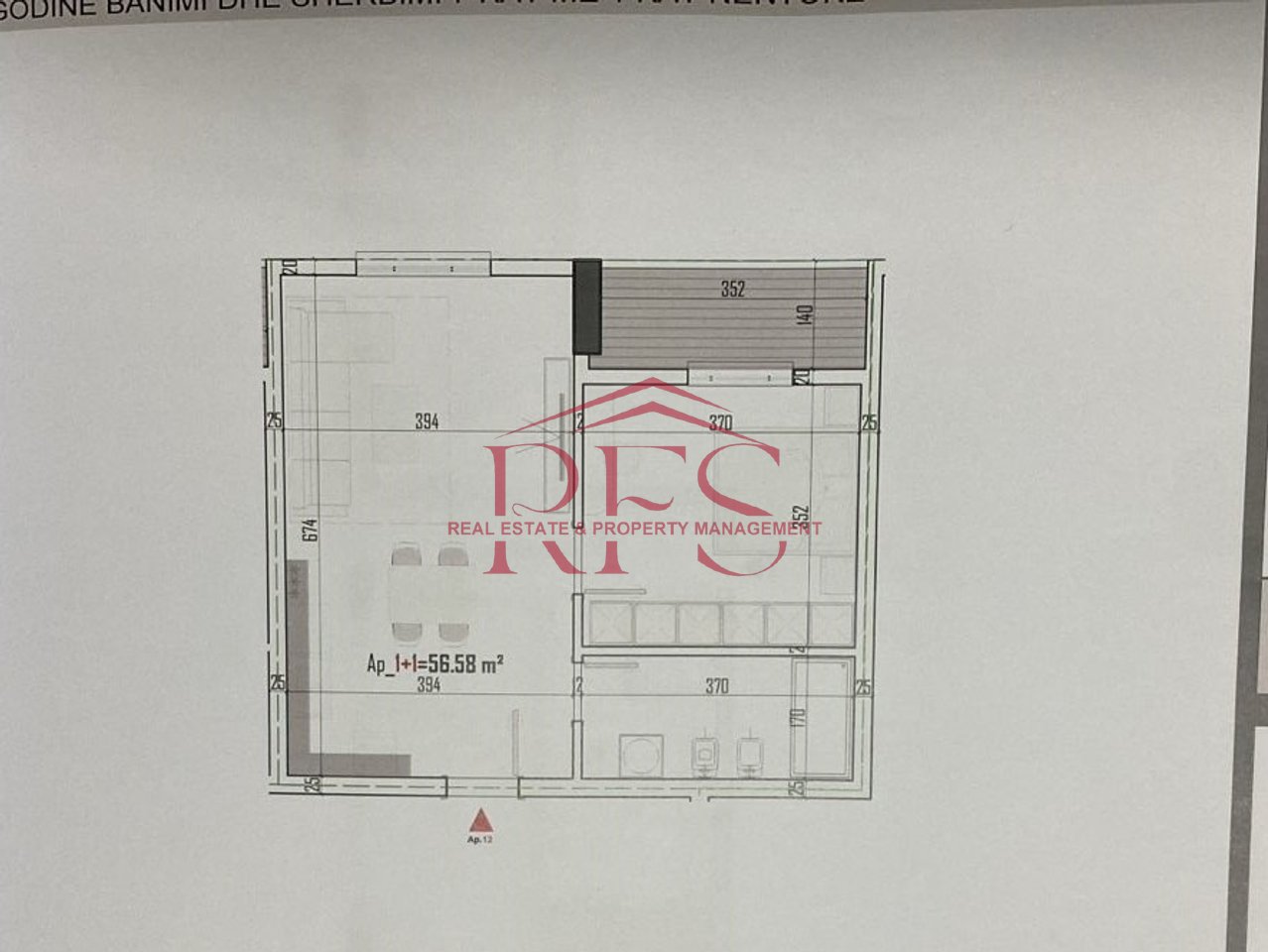 Appartamento 1+1 in vendita, 7° piano, 65 m², €71.500 a Paskuqan