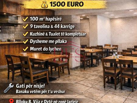 🚨 OFFERTA IMPERDIBILE A BLLOK 🚨 Bar-ristorante in affitto, 100 m², €1.500 a BLLOK