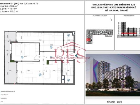 🏡 Apartment 2+1+2+ balcony for sale in Kashar – in planning! 💰 PRICE: 1,200 €/m²