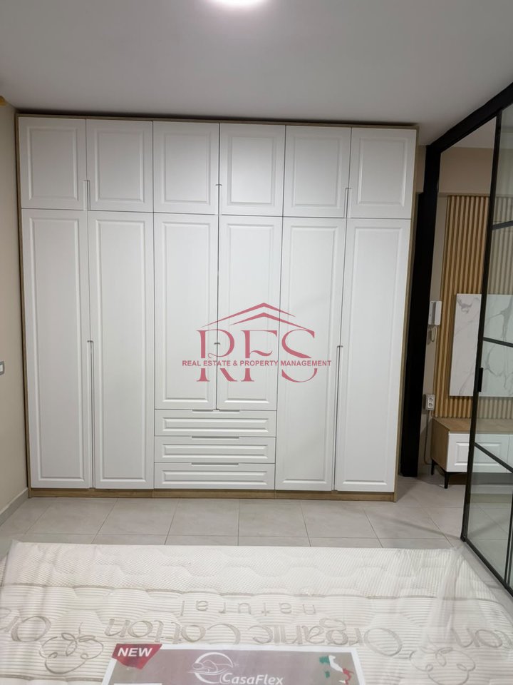 🏡 1+1 apartment with balcony for rent for 450 lek – Malajzian Complex, Garden City, Kthesa e Kamzes