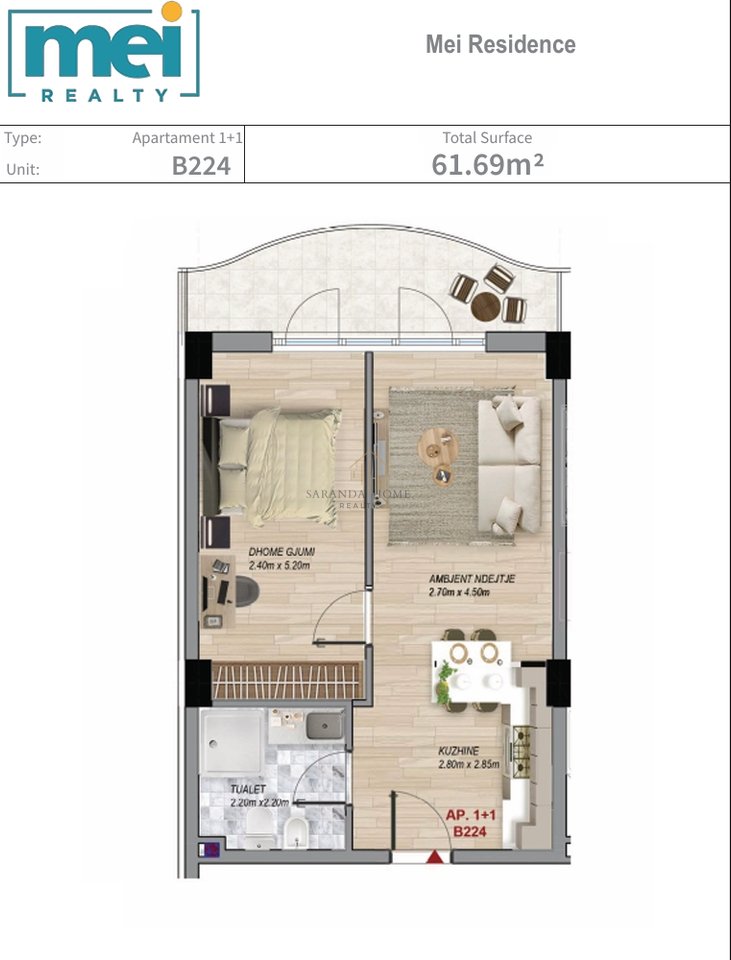 Apartment 224-Second Floor