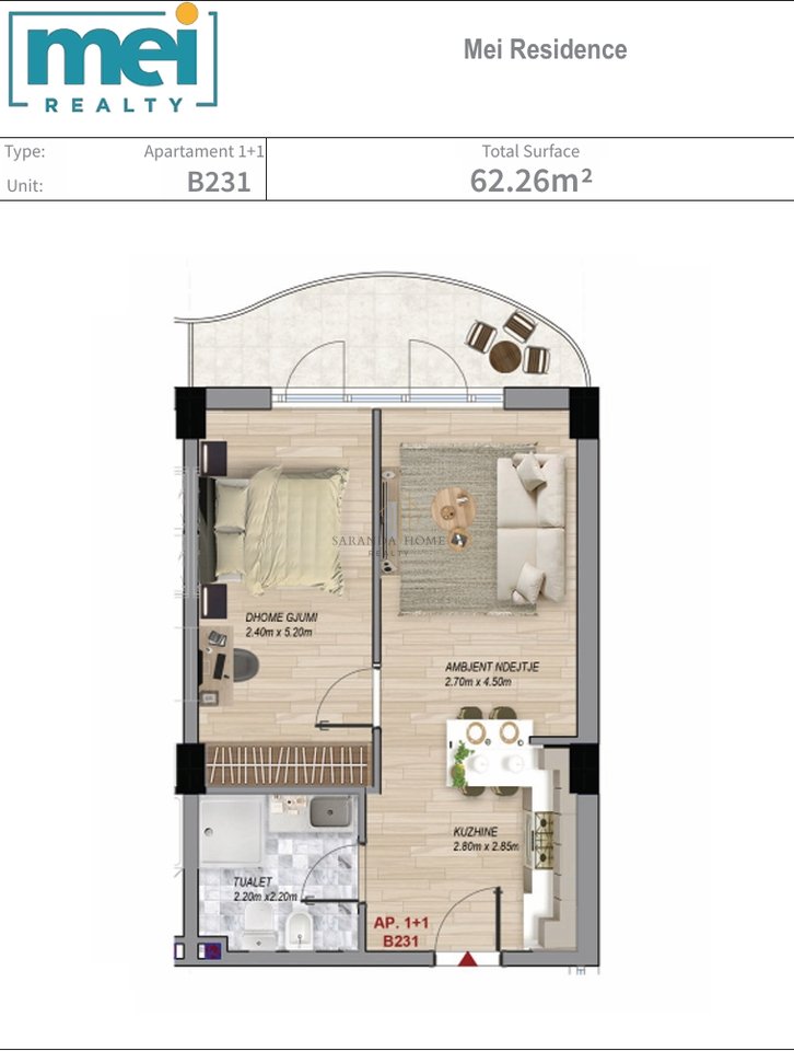 Apartment 231-Floor 2
