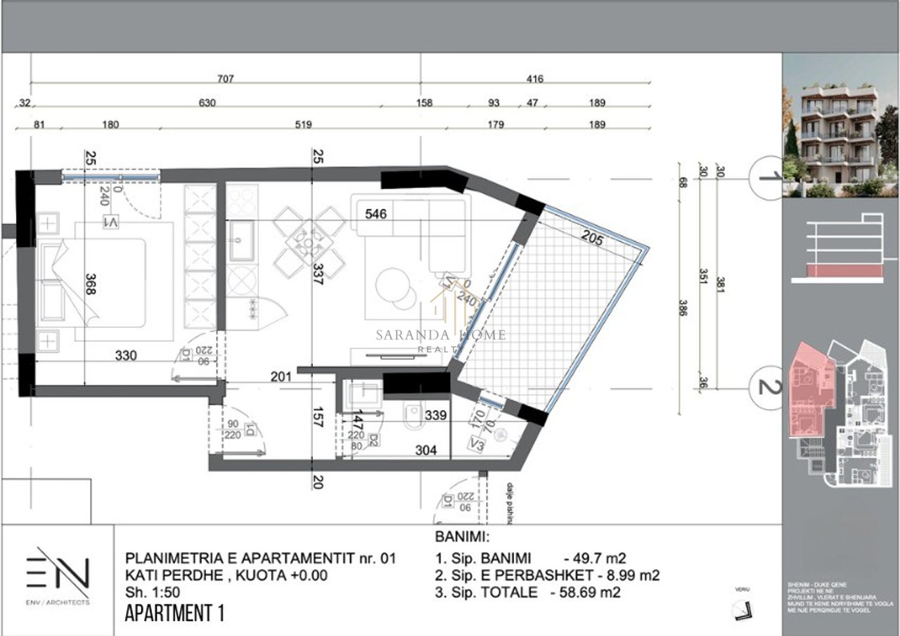 Residenza Bianca – Ksamil-Appartamento 1