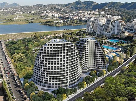 Apartment 2+1+2 for sale at Lake View Residence – Tirana Lake