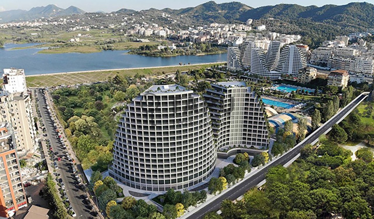 Apartment 2+1+2 for sale at Lake View Residence – Tirana Lake