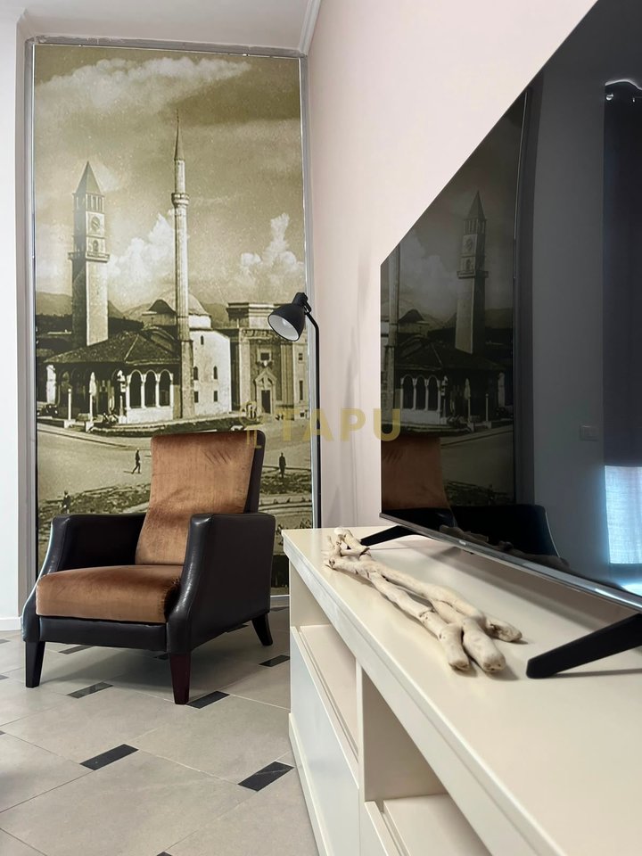 🏡 Apartment 1+1 for rent in the Center of Tirana –60,000 leke, Premium location!