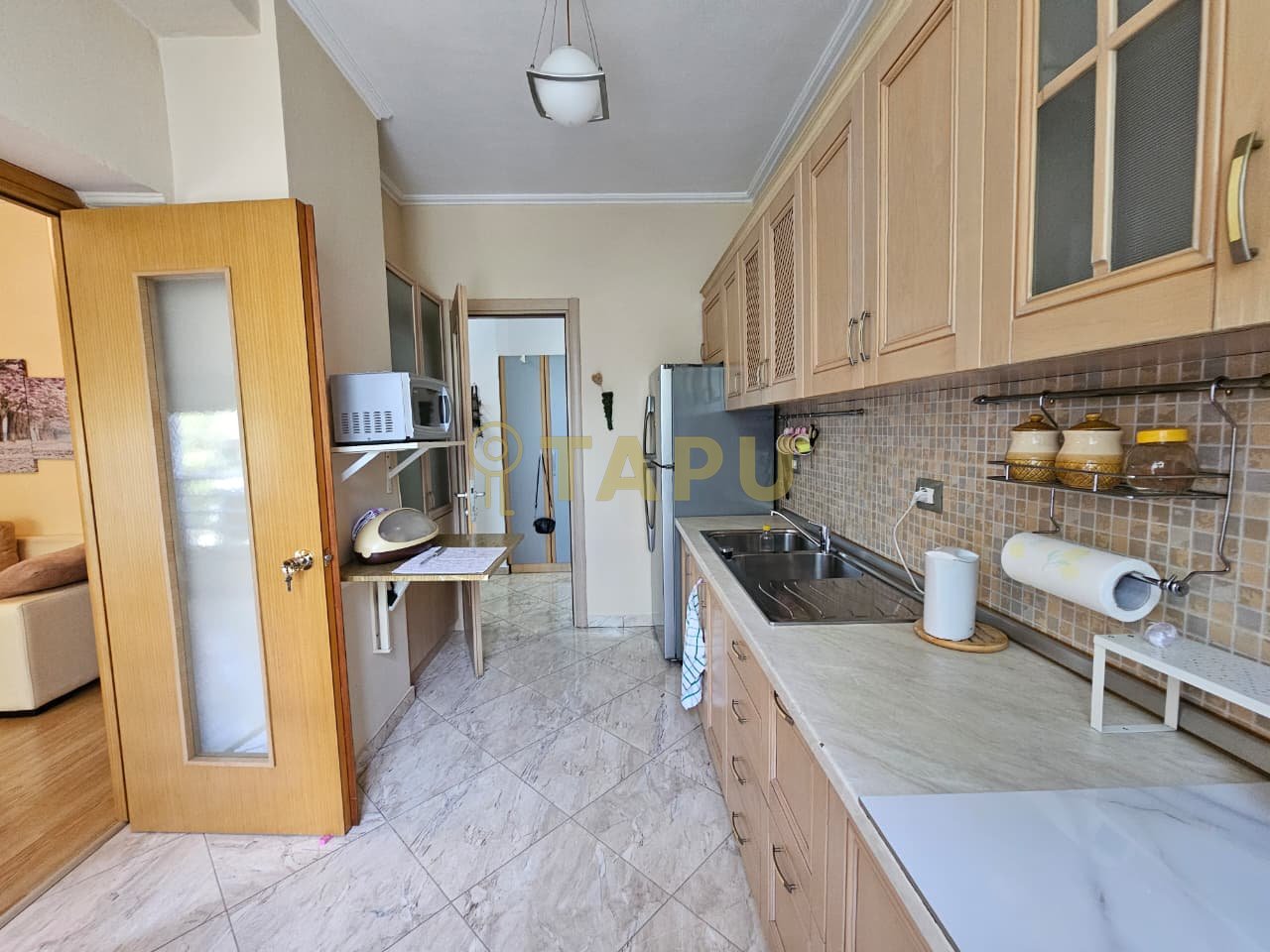 🏡 Apartment 1+1 for rent – Laprakë, near the University "Zoja e Këshillit të Mirë"