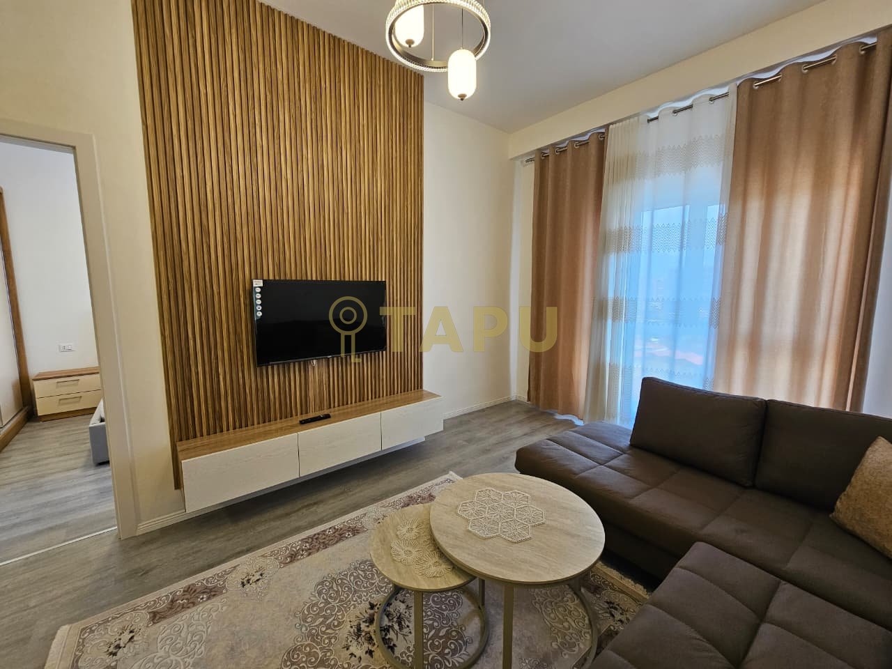 🏡 Apartament 1+1 me qira – Kompleksi Aura, Laprakë
