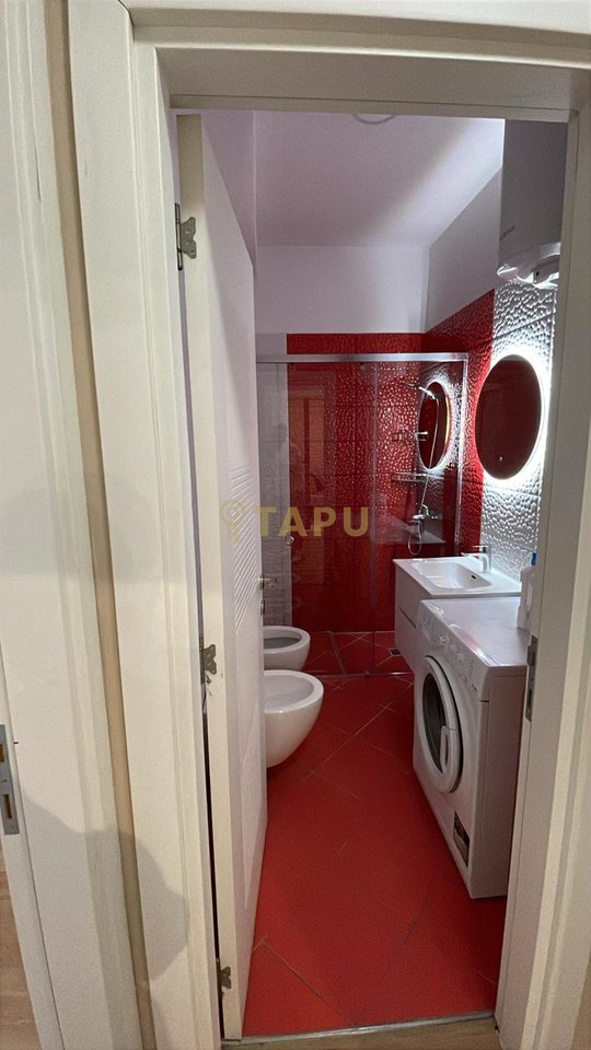 Apartment 1+1 for Rent with Parking Space – Kosovarëve Street, Tirana