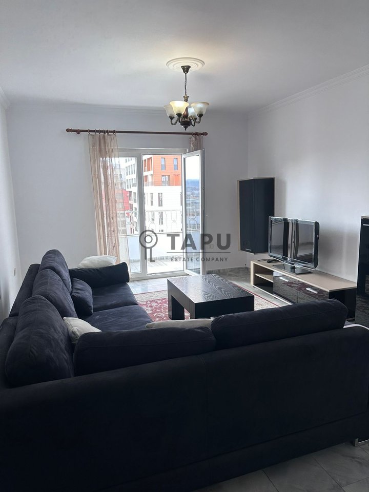 A 2+1 apartment is for rent in the Laprakë area, near Dritan Hoxha Street.
