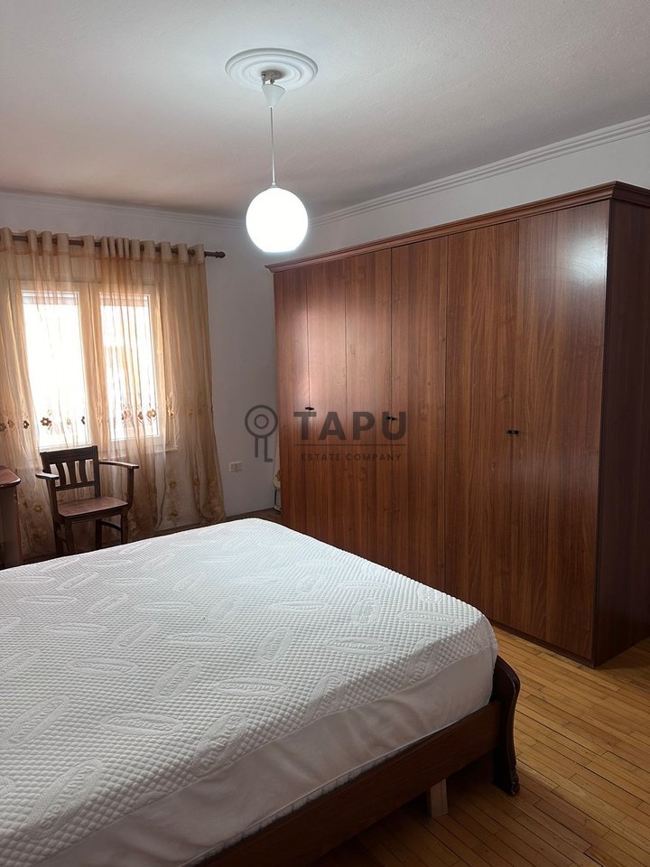 A 2+1 apartment is for rent in the Laprakë area, near Dritan Hoxha Street.