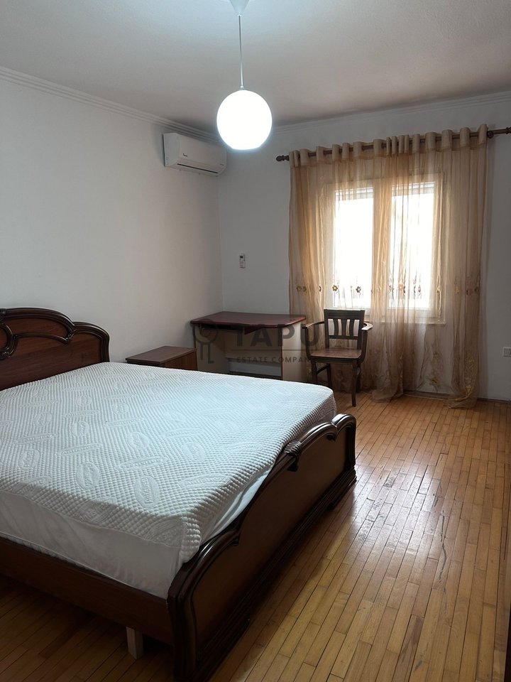A 2+1 apartment is for rent in the Laprakë area, near Dritan Hoxha Street.