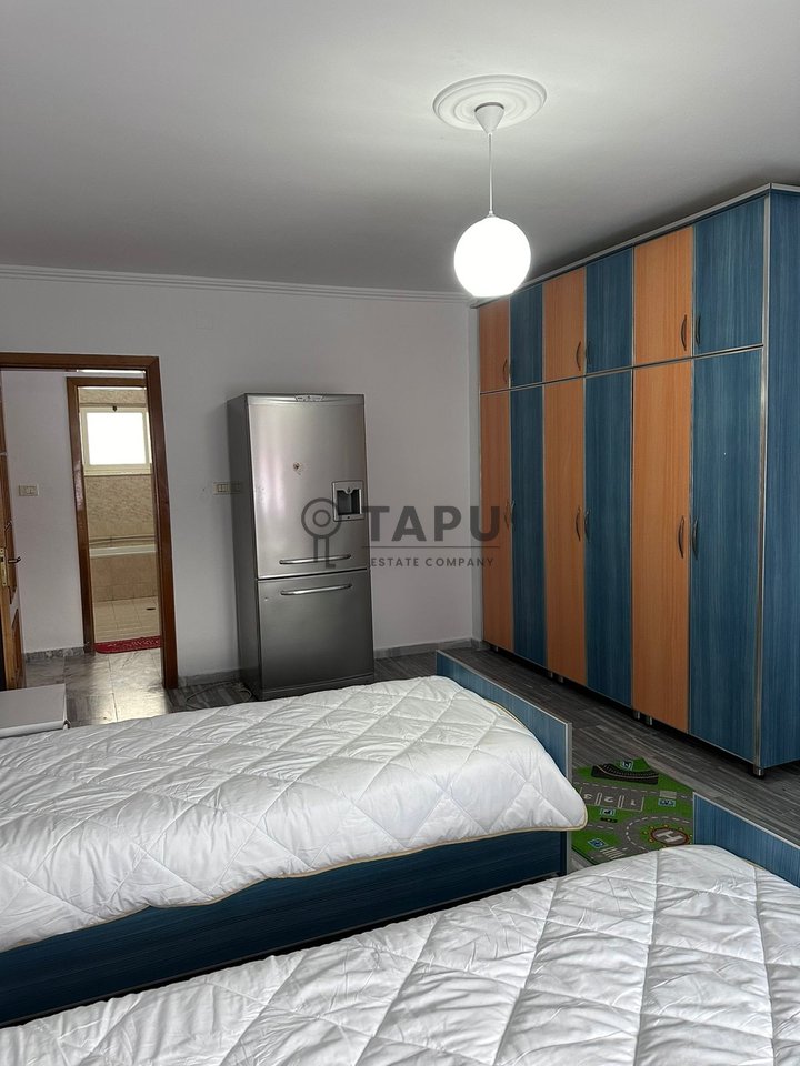 A 2+1 apartment is for rent in the Laprakë area, near Dritan Hoxha Street.