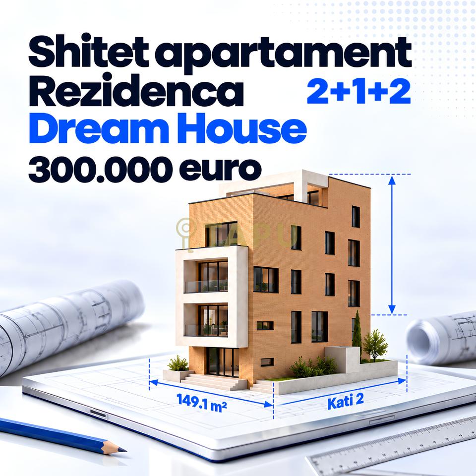 🏙️ SHITET APARTAMENT – REZIDENCA DREAM HOUSE, LIQENI I THATË