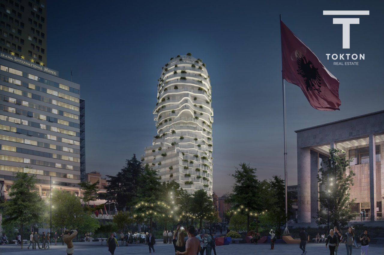 FOR SALE, 1+1 APARTMENT, SKANDERBEG BUILDING, CENTER, TIRANA