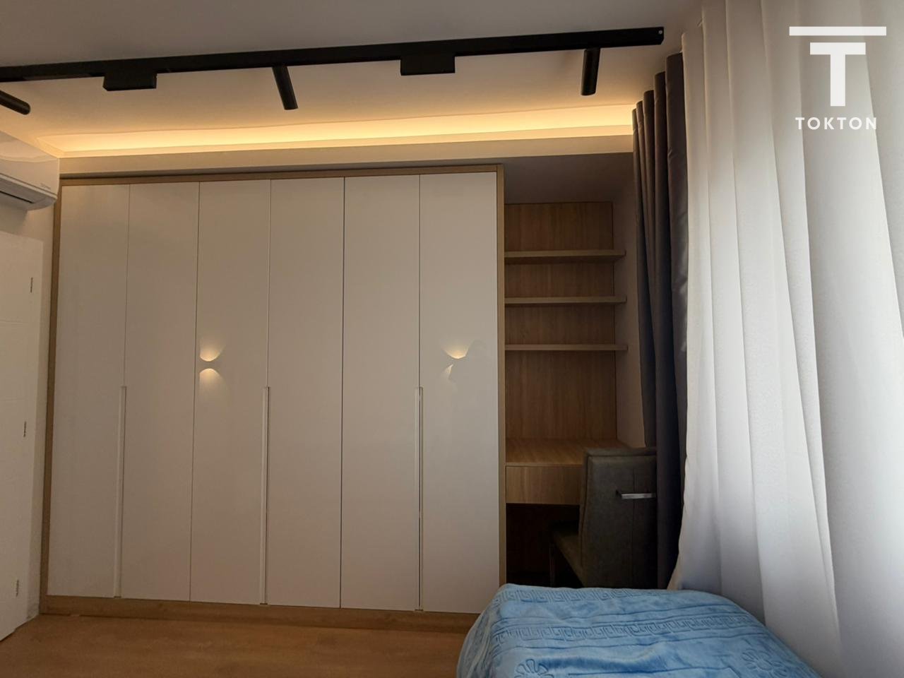 FOR RENT, APARTMENT 2+1+2+ 2 PARKING SPACES, FZ COMPLEX, DRY LAKE, TIRANA