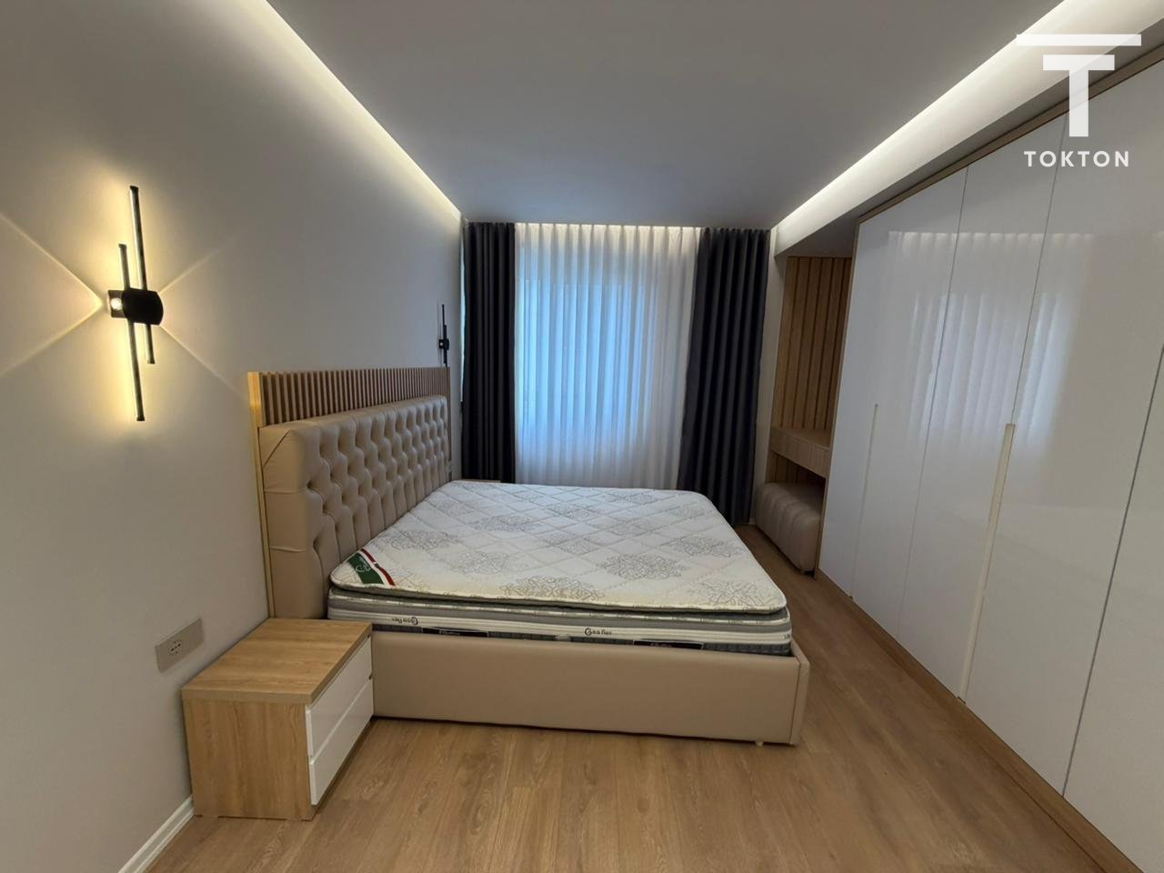 FOR RENT, APARTMENT 2+1+2+ 2 PARKING SPACES, FZ COMPLEX, DRY LAKE, TIRANA