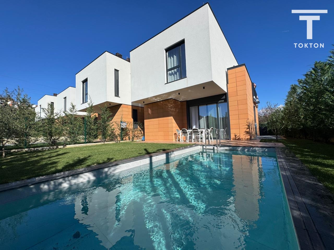 FOR RENT, INDIVIDUAL VILLA + POOL, THE OLIVE GROVE RESIDENCE, MULLET-TEG, TIRANA