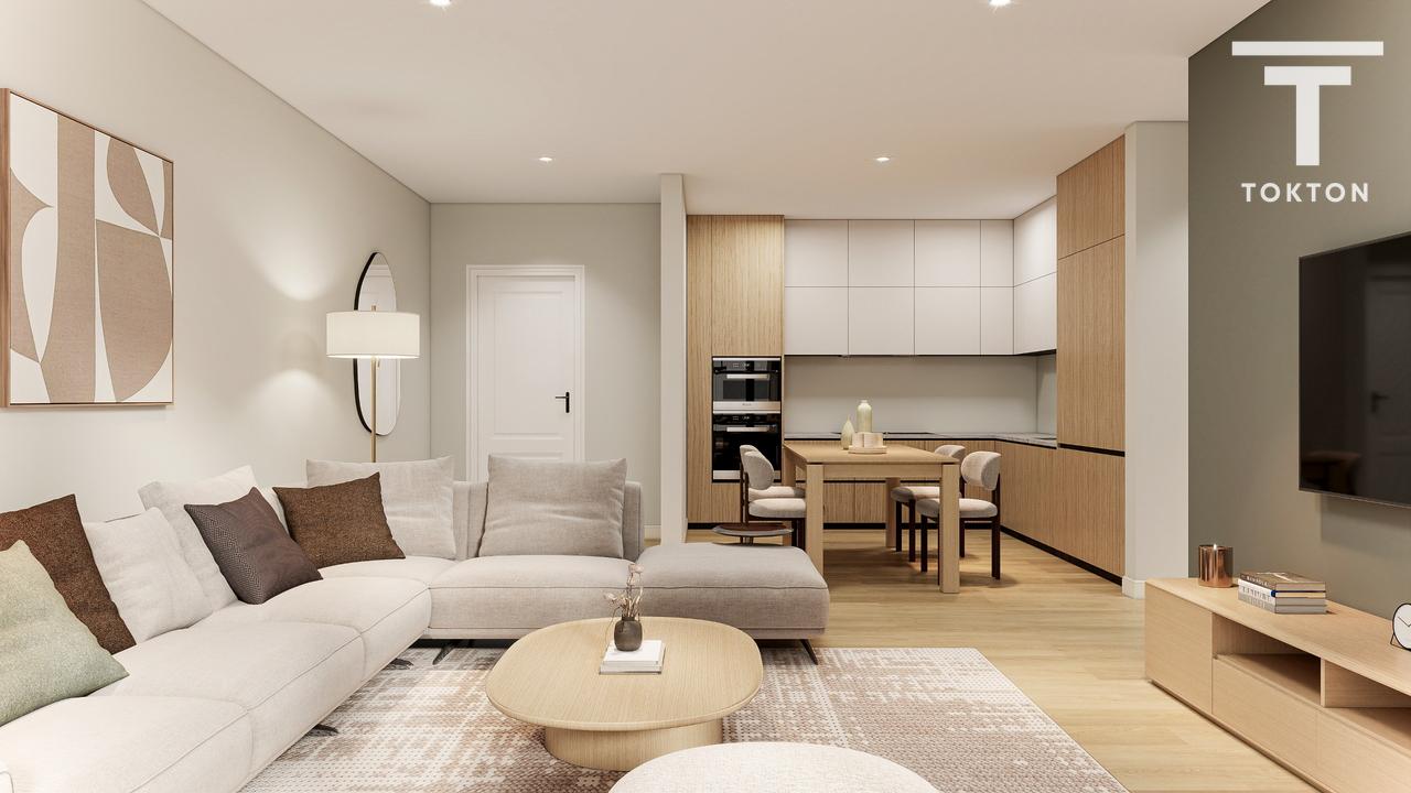 VENDESI APPARTAMENTO 2+1+2, RIVERSIDE RESIDENCE, VIA "JAVER MALO", TIRANA