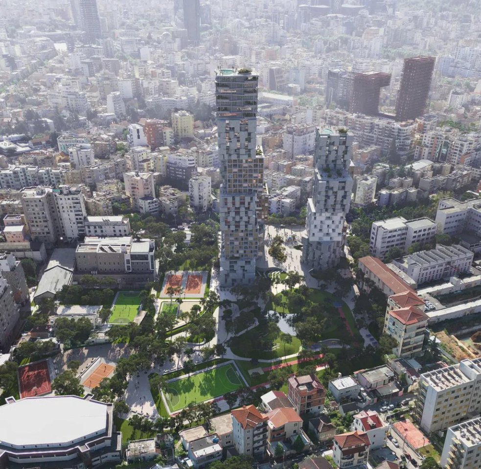 VENDESI APPARTAMENTO 1+1, HORA VERTIKALE, VIA "MUHAMET GJOLLESHA", TIRANA