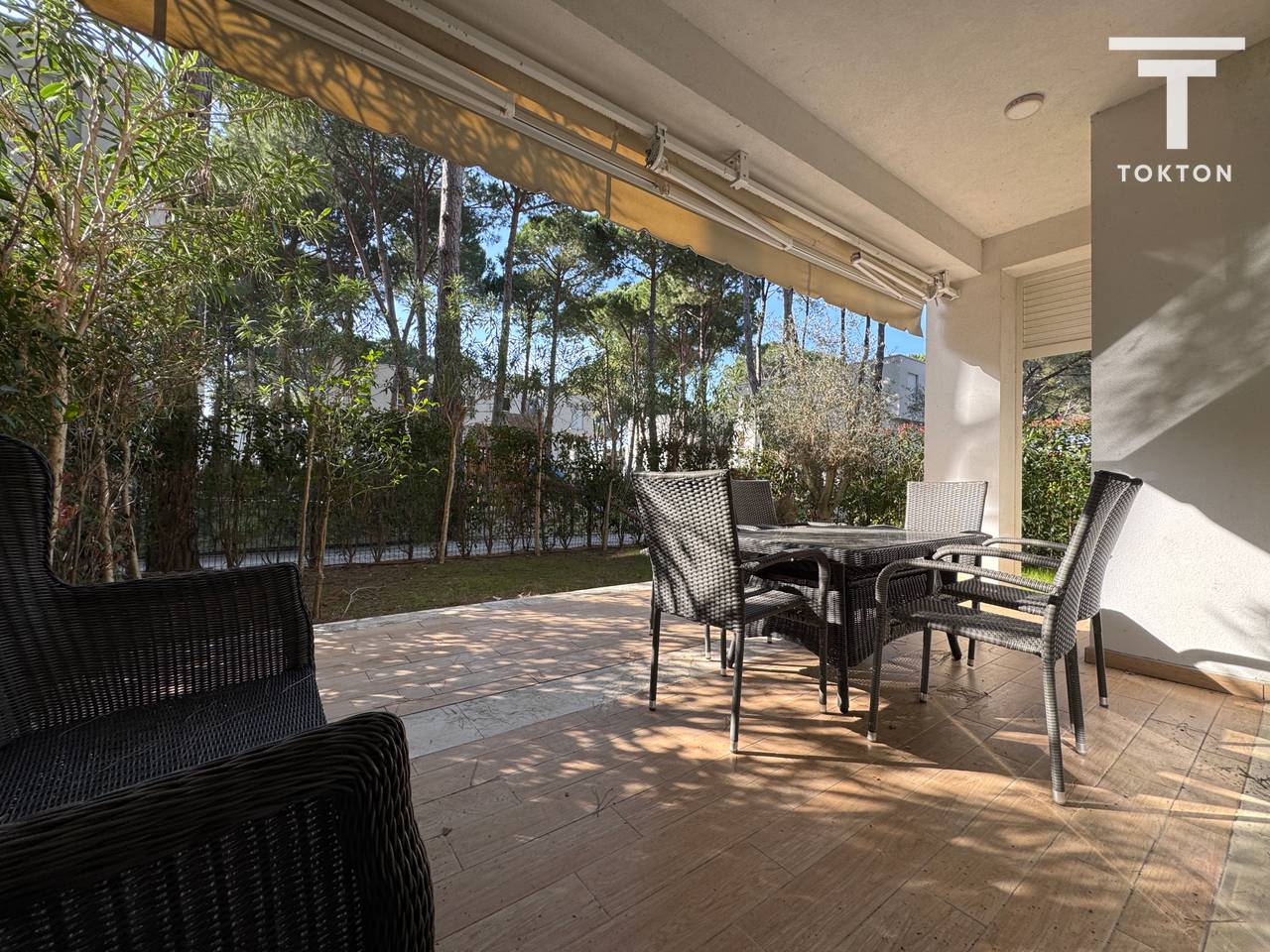 FOR SALE, 2+1 APARTMENT + YARD, "SAN PIETRO RESIDENCES", LALZ BAY