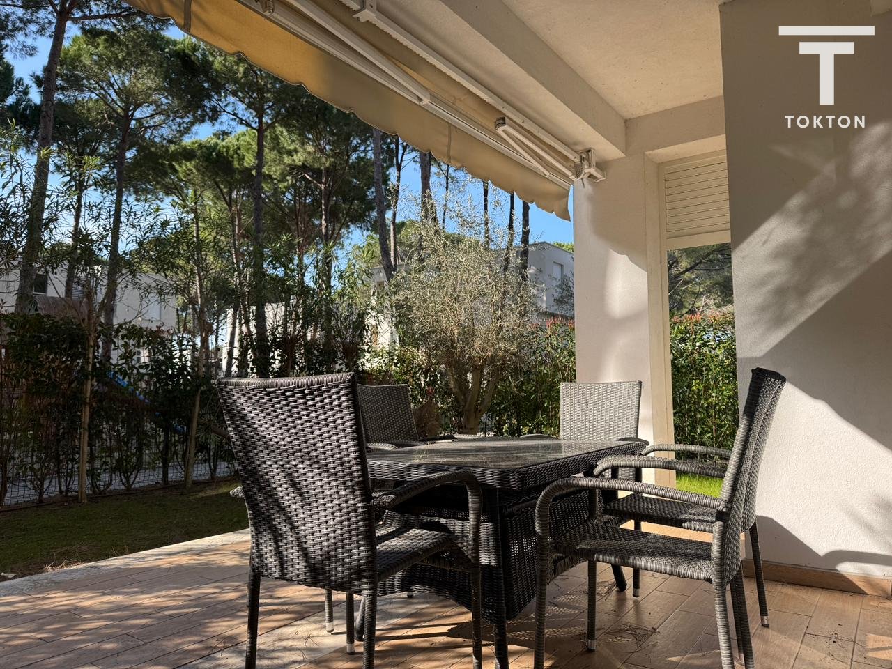 FOR SALE, 2+1 APARTMENT + YARD, "SAN PIETRO RESIDENCES", LALZ BAY