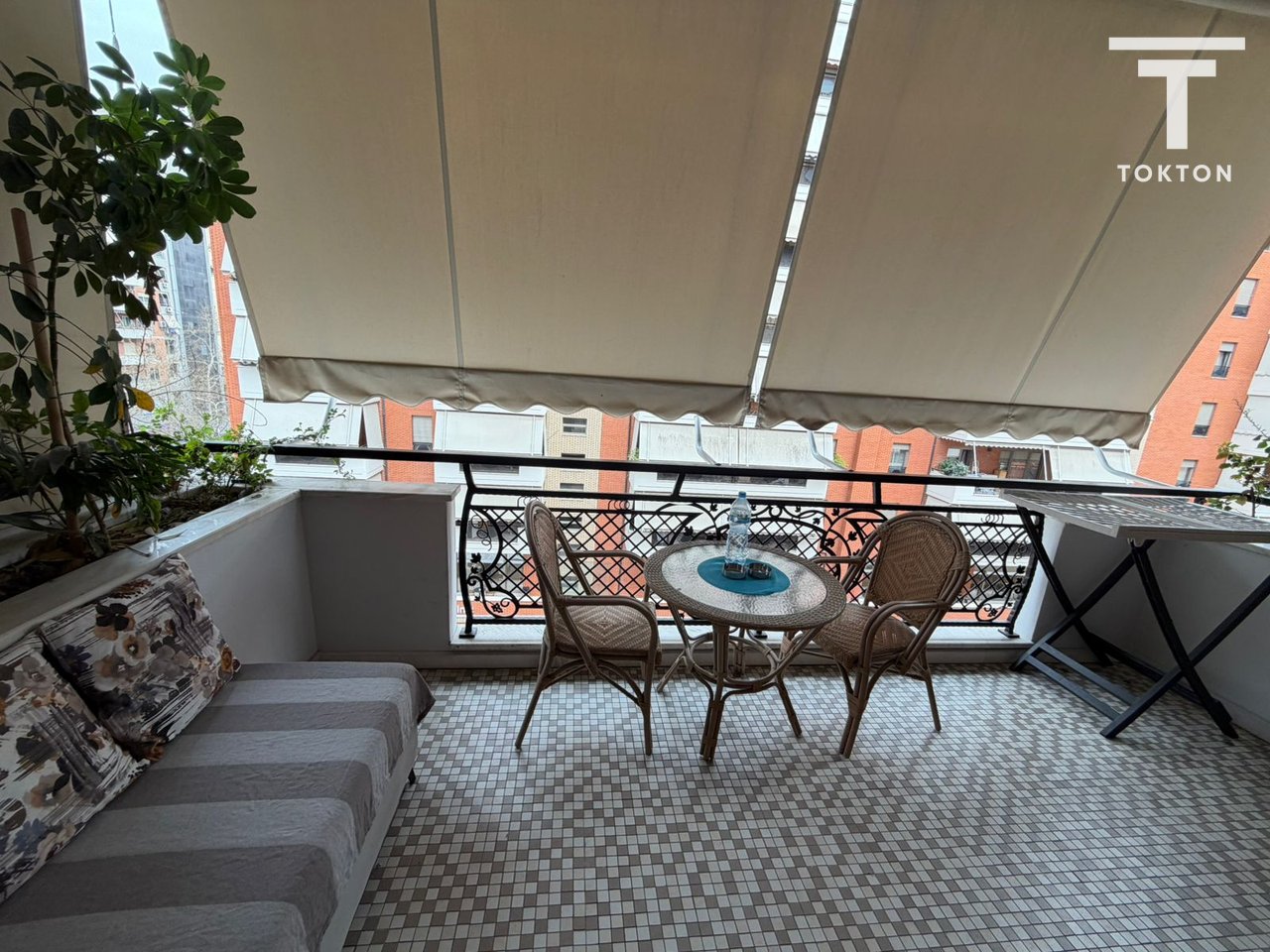 AFFITTO, APPARTAMENTO 1+1+POSTO AUTO, COMPLESSO DELIORGJI, TIRANA