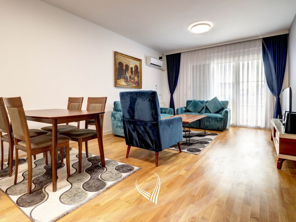 Banesë me 2 dhoma gjumi me qira në lagjen Aktash – Pika Luxury & Green Apartments1