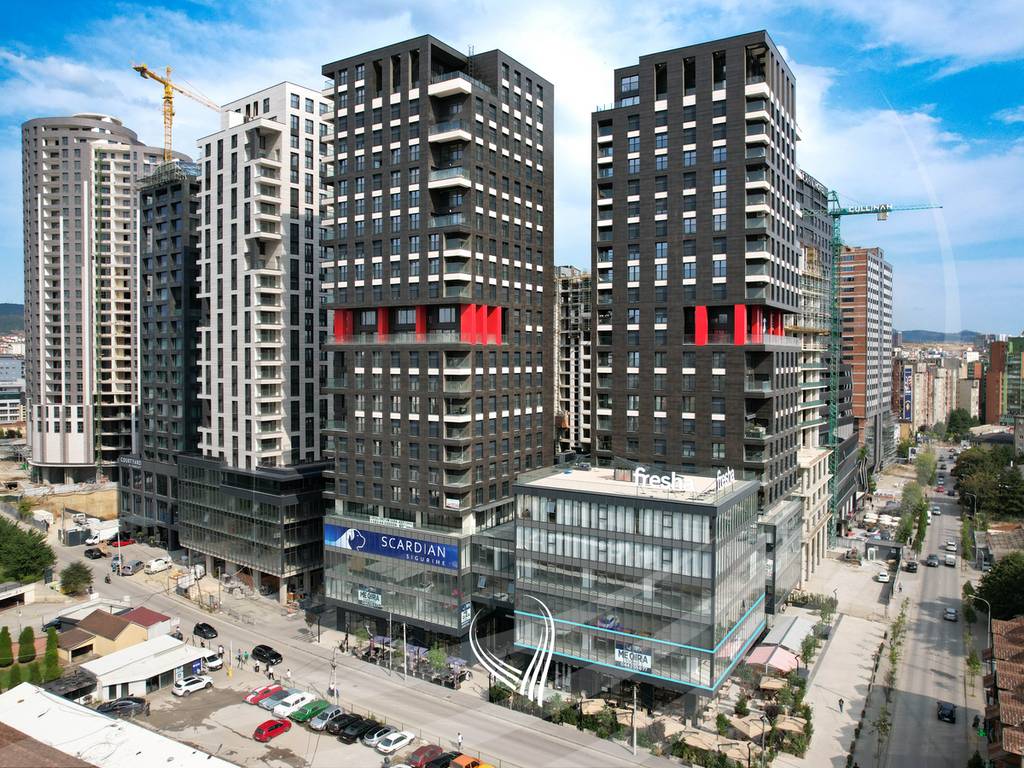 Zyre 570.41m2 me qira në lagjen Lakrishtë – Prime Residence 2