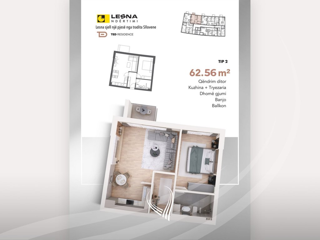 1 bedroom apartment for sale in Tophane neighborhood7