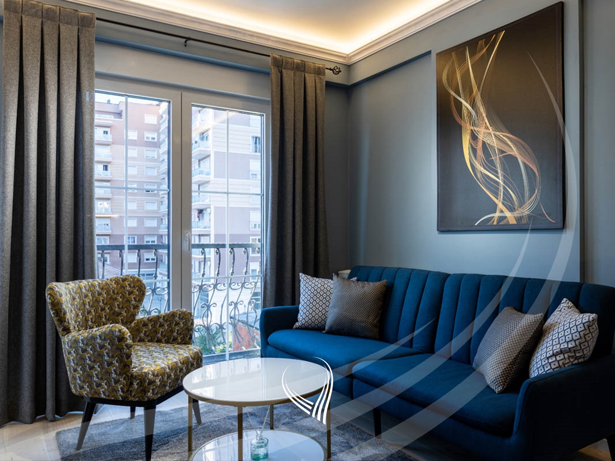 Banesë me 1 dhomë gjumi me qira në lagjen Aktash Pika-Luxury2