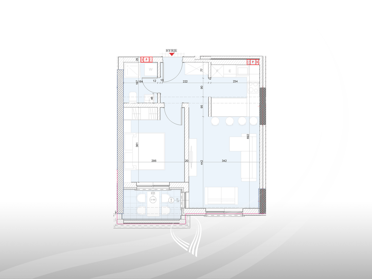 1-bedroom apartment for sale in Aktash neighborhood – INON1