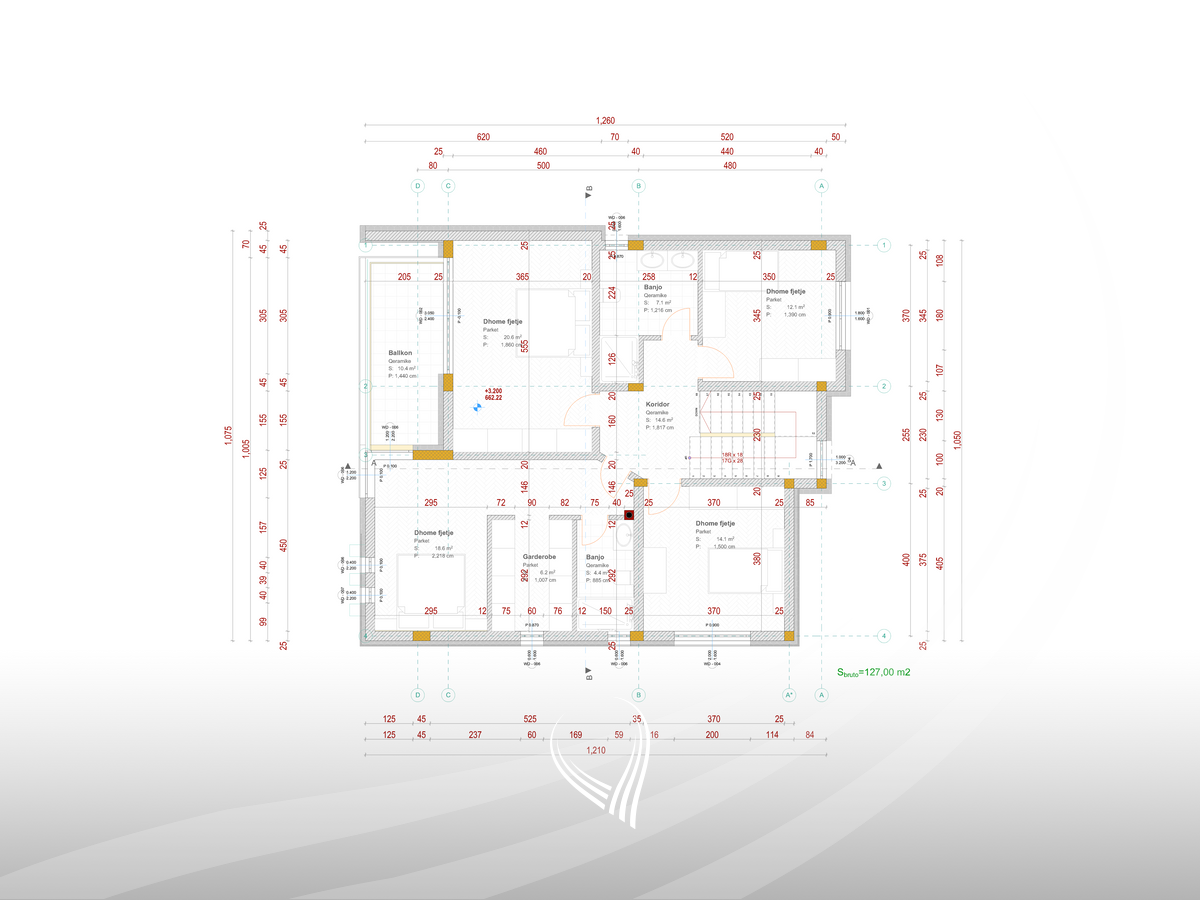 Shtëpia me 4 dhoma gjumi në shitje në lagjen Çagllavicë19