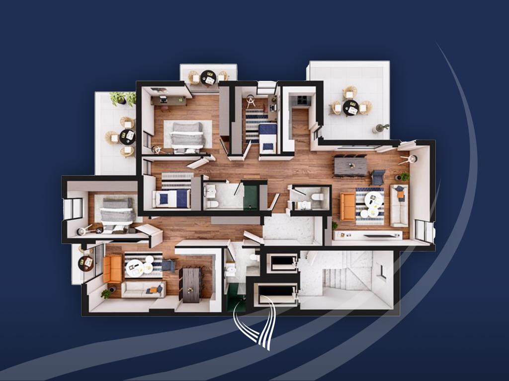 Penthouse with 4 bedrooms for sale in the Velania neighborhood12