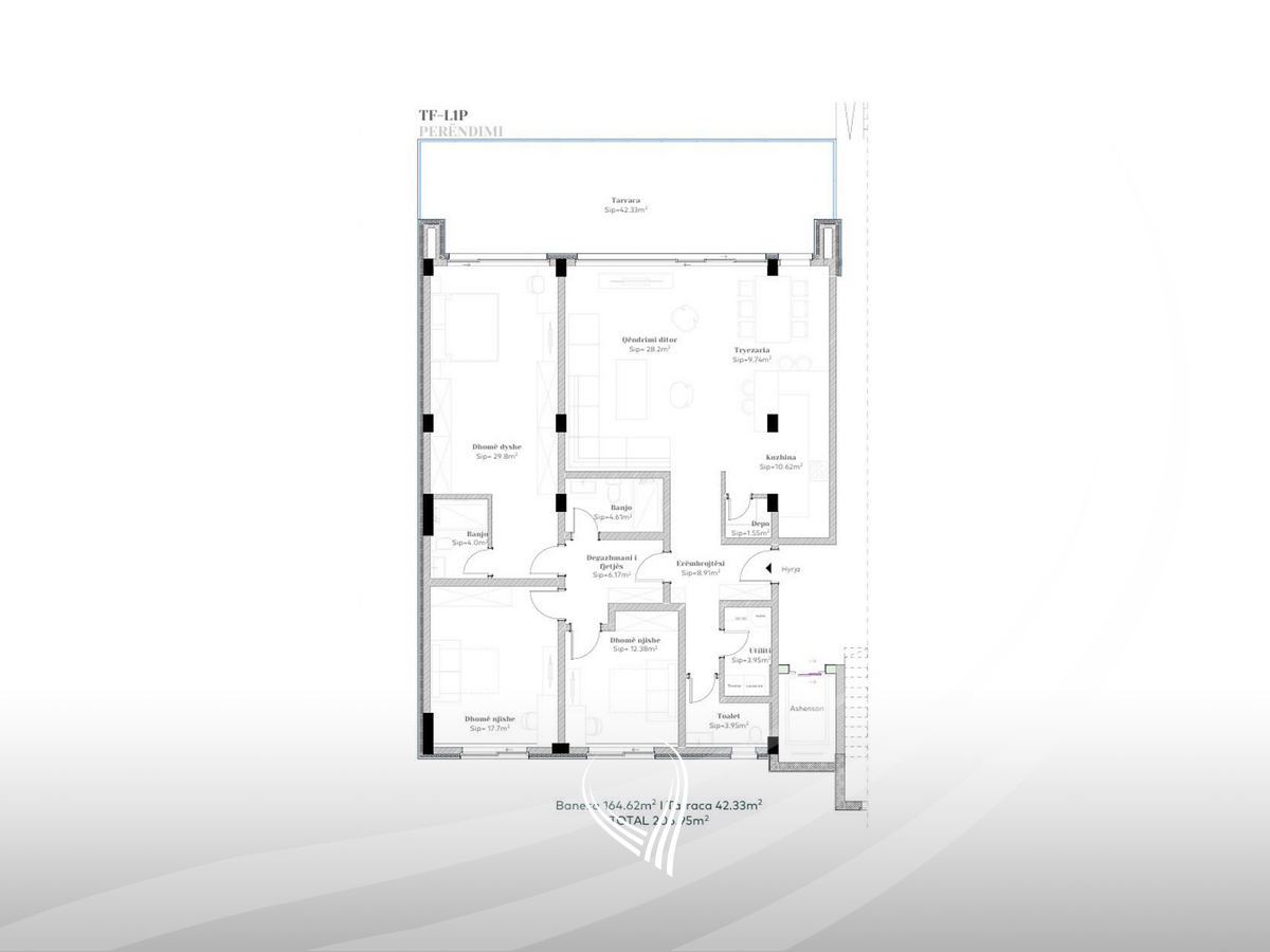 Tarracier 206.95m2 for sale in the Marigona Hill neighborhood2