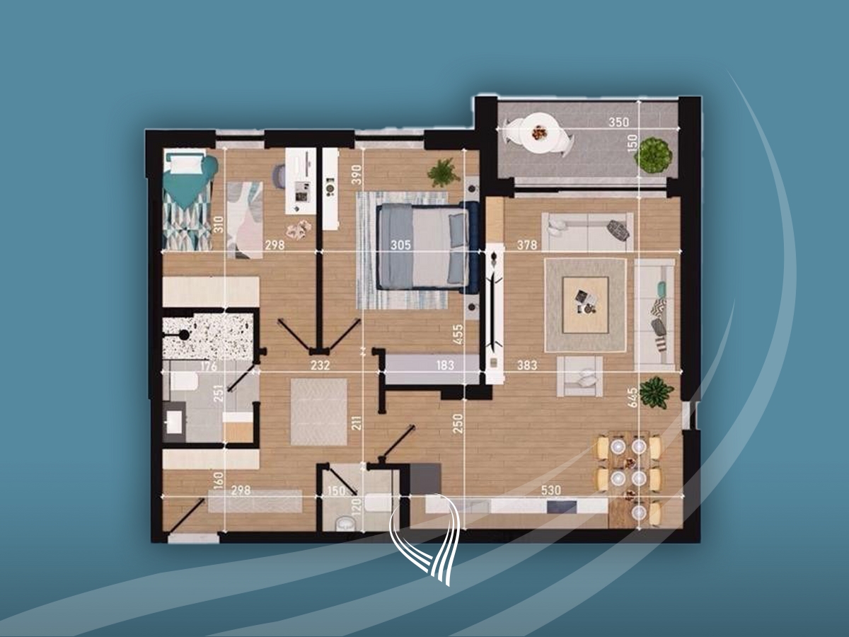 2 bedroom apartment for sale in the New Prishtina neighborhood10