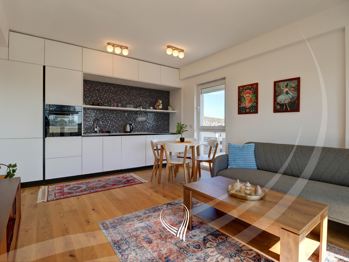 Banesë me 1 dhomë gjumi me qira në lagjen Mati 12